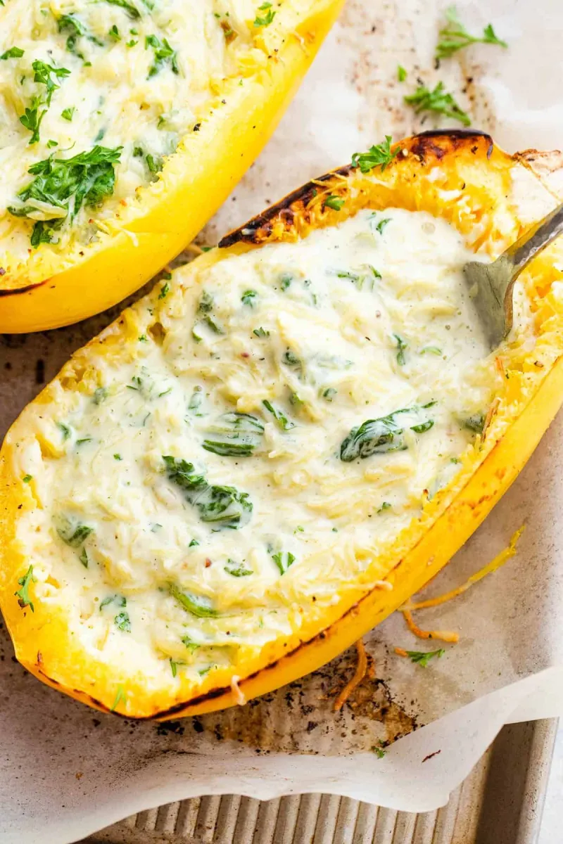 Creamy Spaghetti Squash