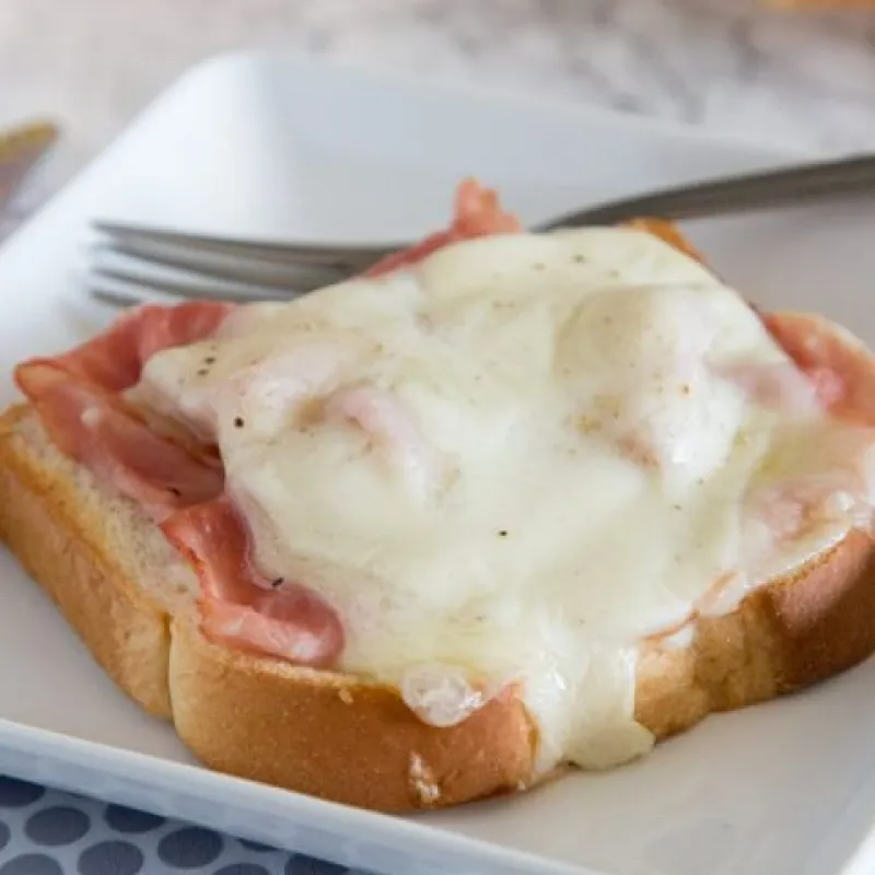 Open Faced Croque Monsieur