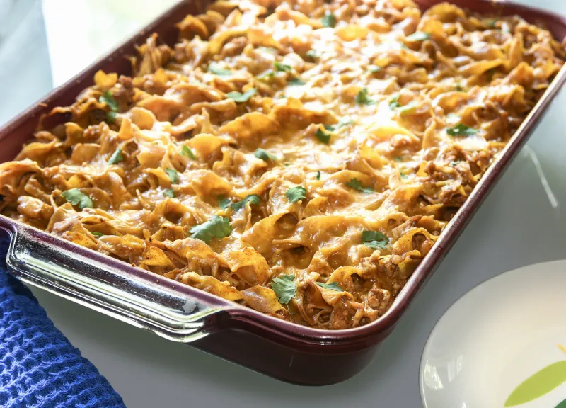 Turkey Enchilada Casserole