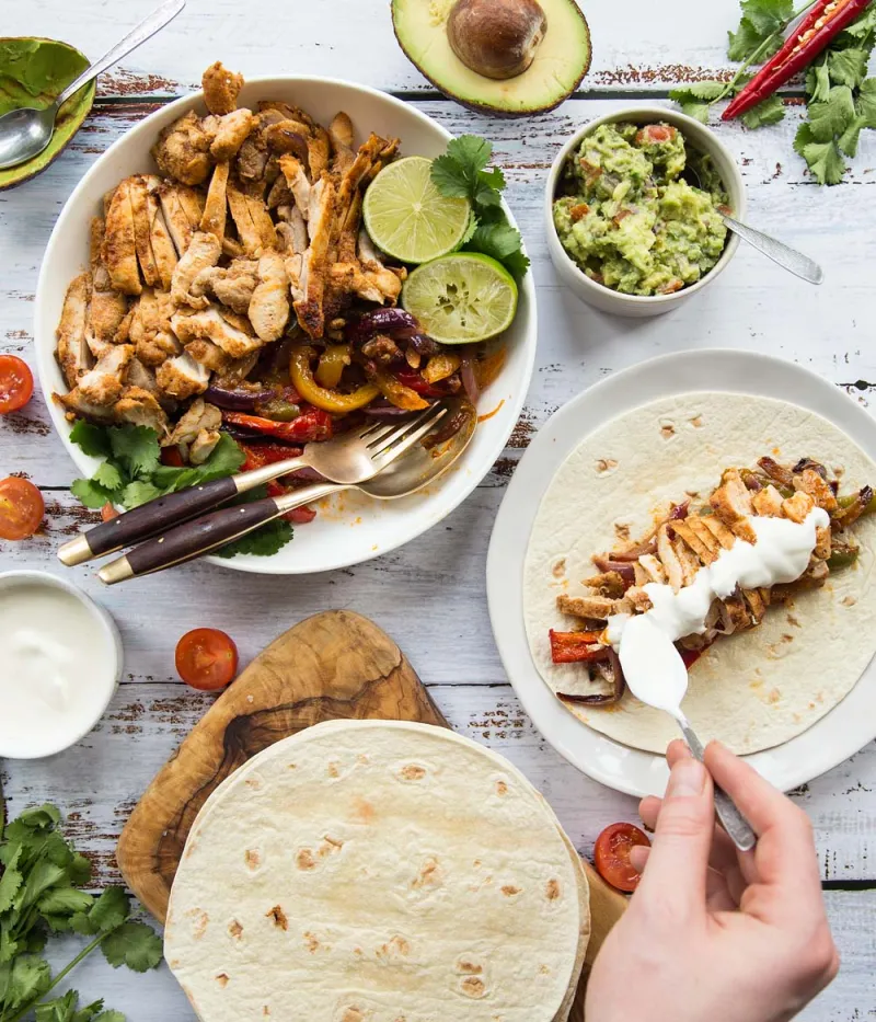 Sheet Pan Chicken Fajitas