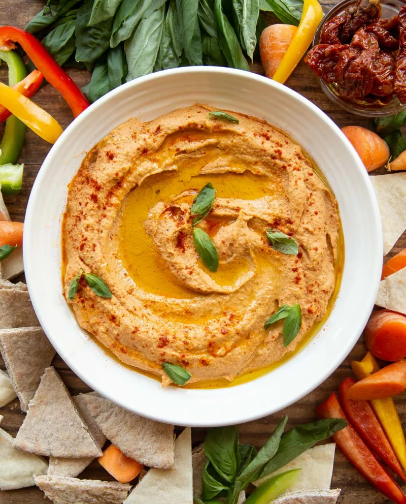 Sun Dried Tomato Hummus