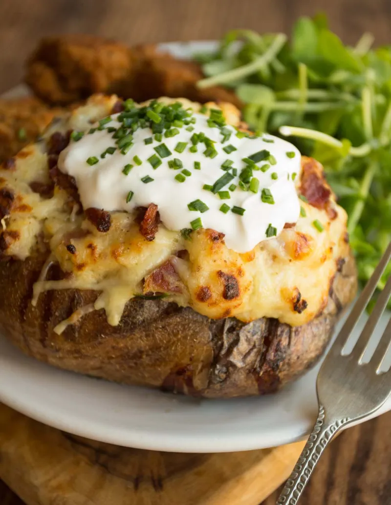 JalapeÃ±o Popper Loaded Potatoes