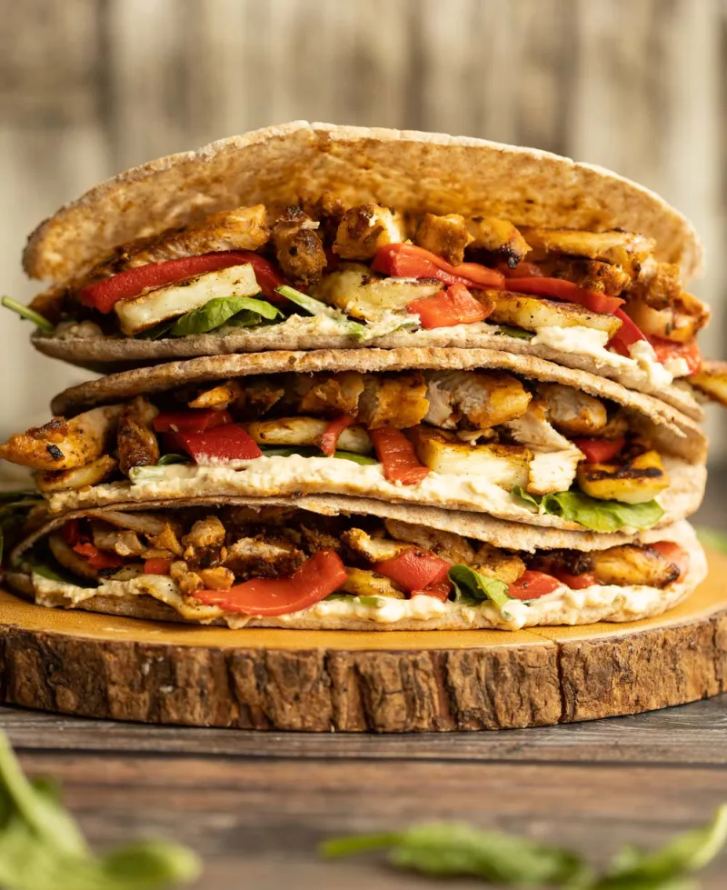 Peri Peri Chicken Pitas