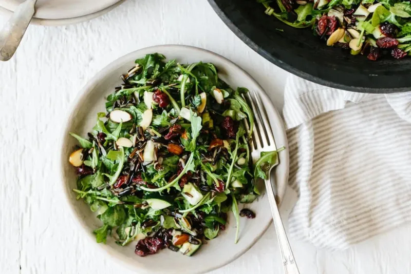 Wild Rice and Arugula Salad