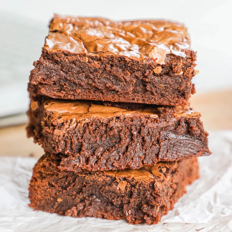 3 Ingredient Nutella Brownies