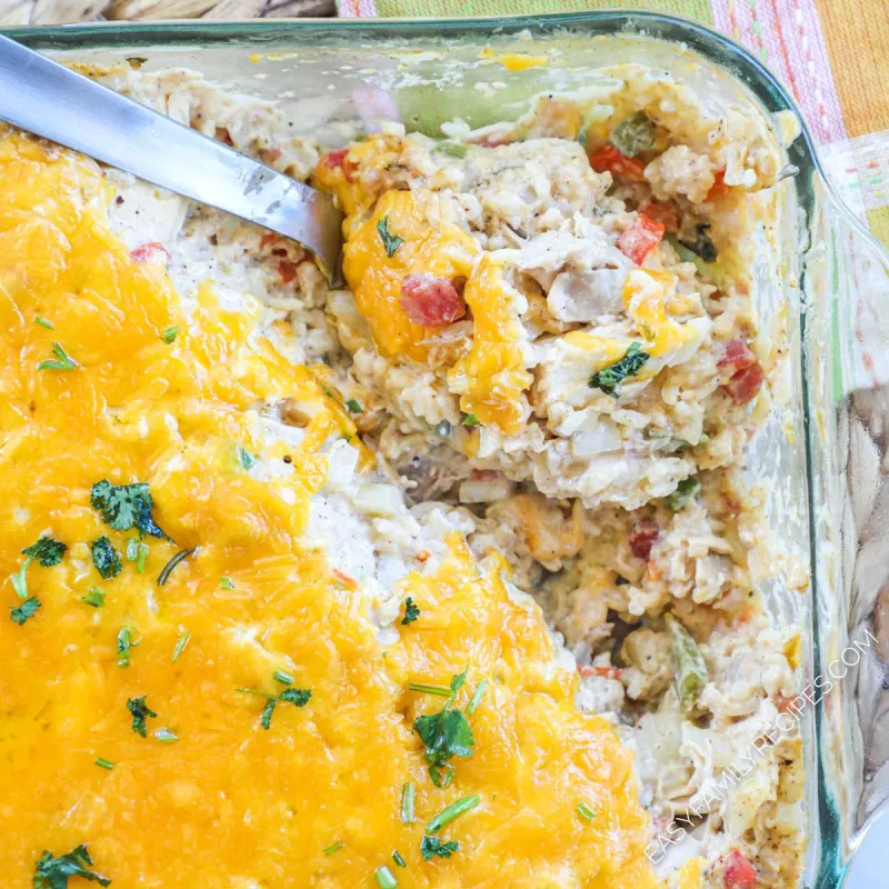 Chicken Fajita Casserole