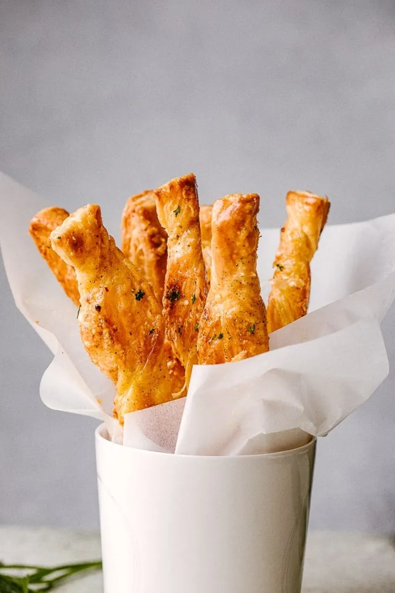 Puff Pastry Cheese Sticks