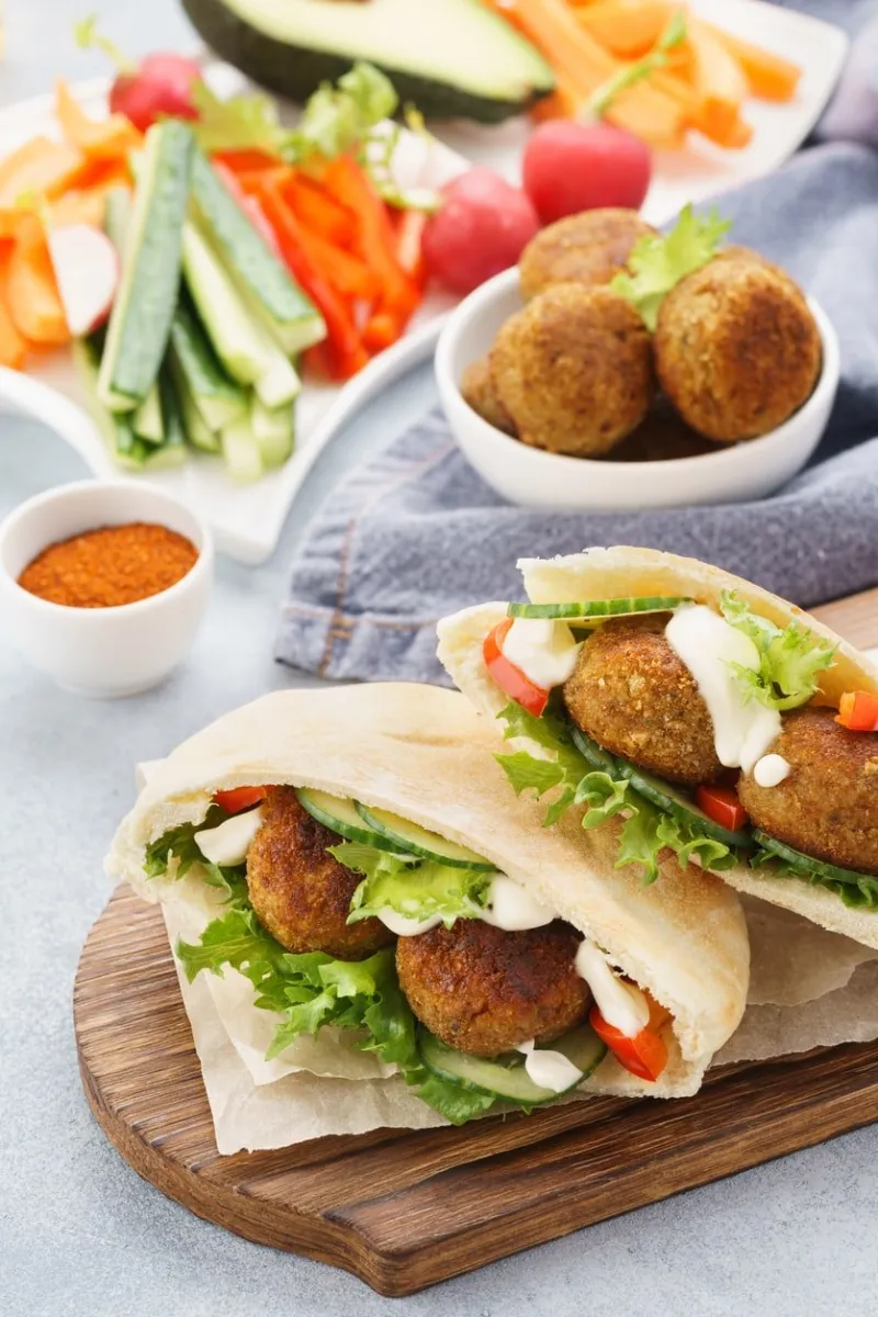 Vegan Falafel Chickpea Patties