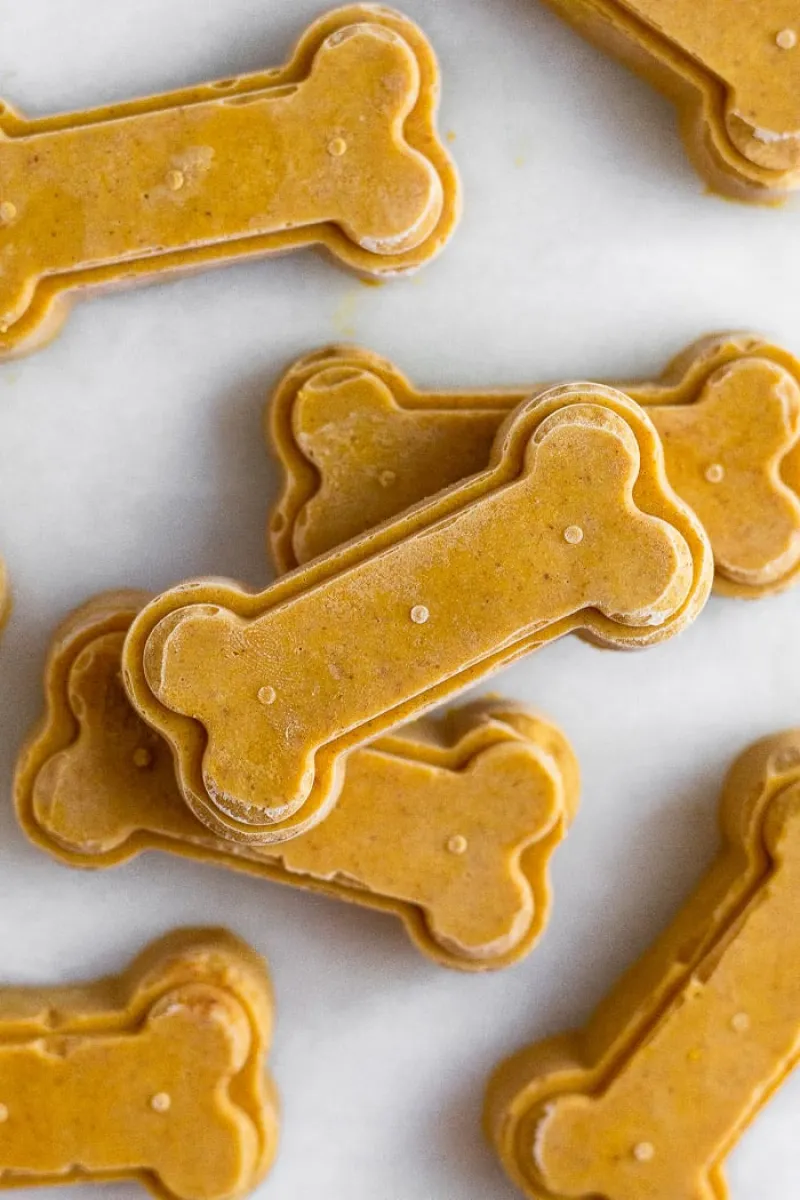 Pumpkin Peanut Butter Dog Treats