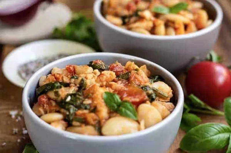 Beans Stew with Fish