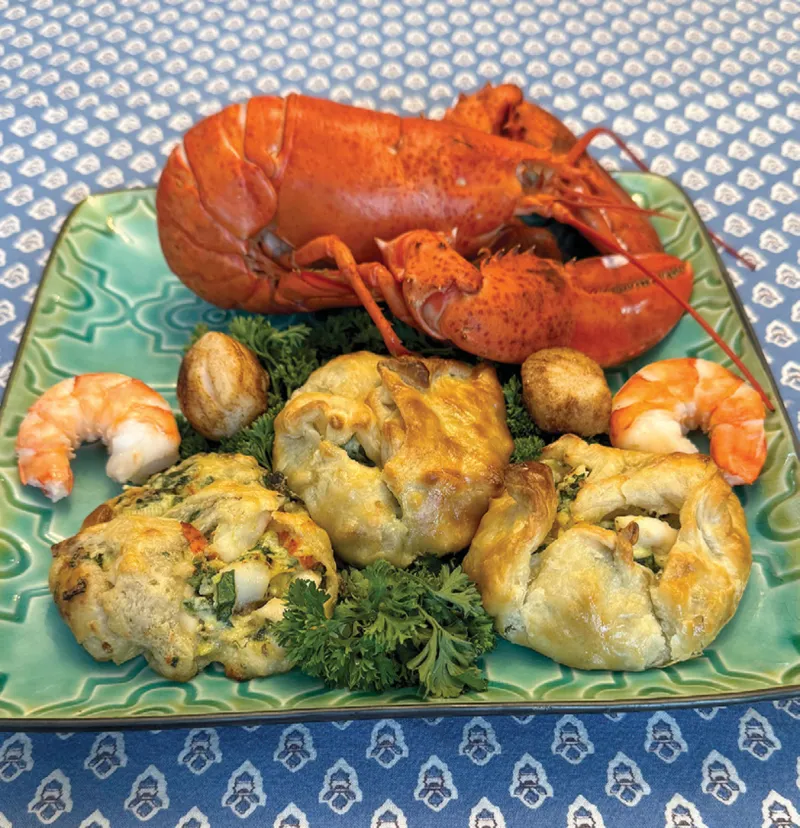 A Take on Grammy's Seafood Newburg