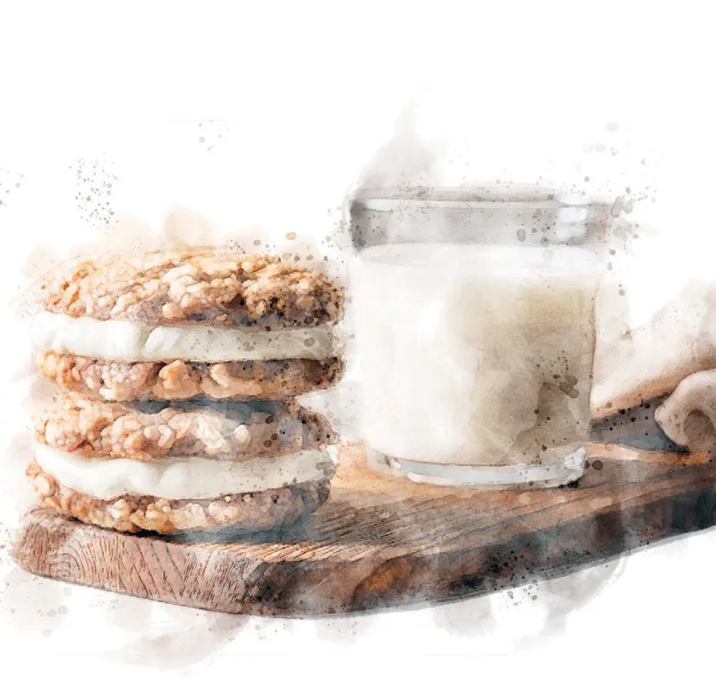 Sourdough Oatmeal Whoopie Pies