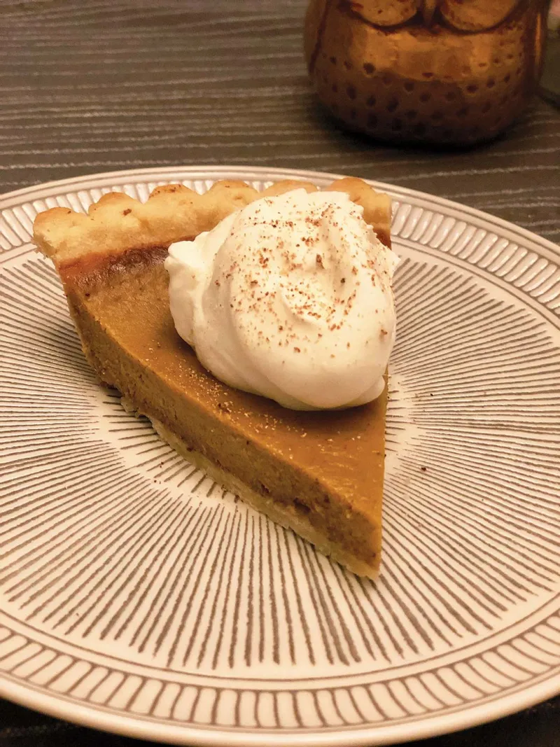 BUTTERNUT SQUASH PIE WITH WHOLE WHEAT CRUST
