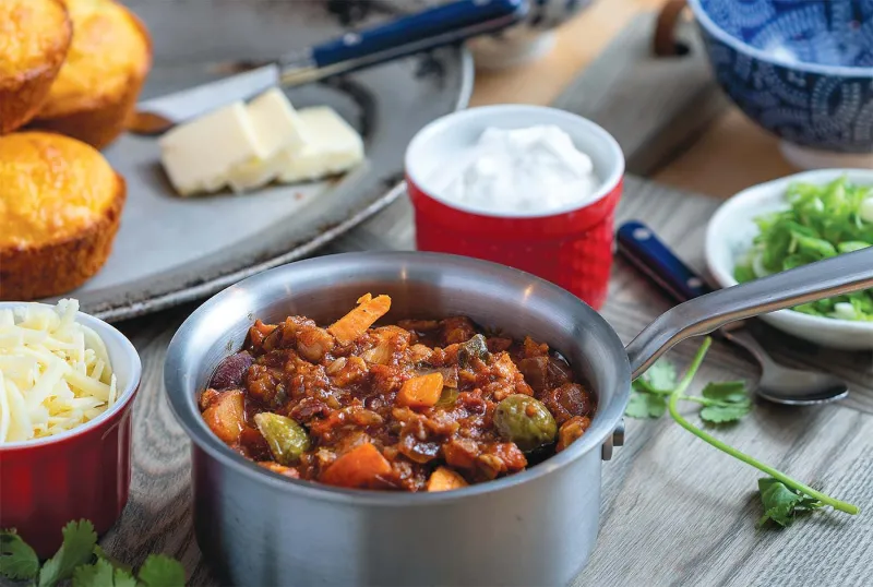 Roasted Veggie Chili