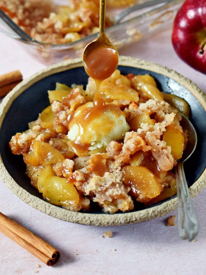 Apple Crisp Without Oats