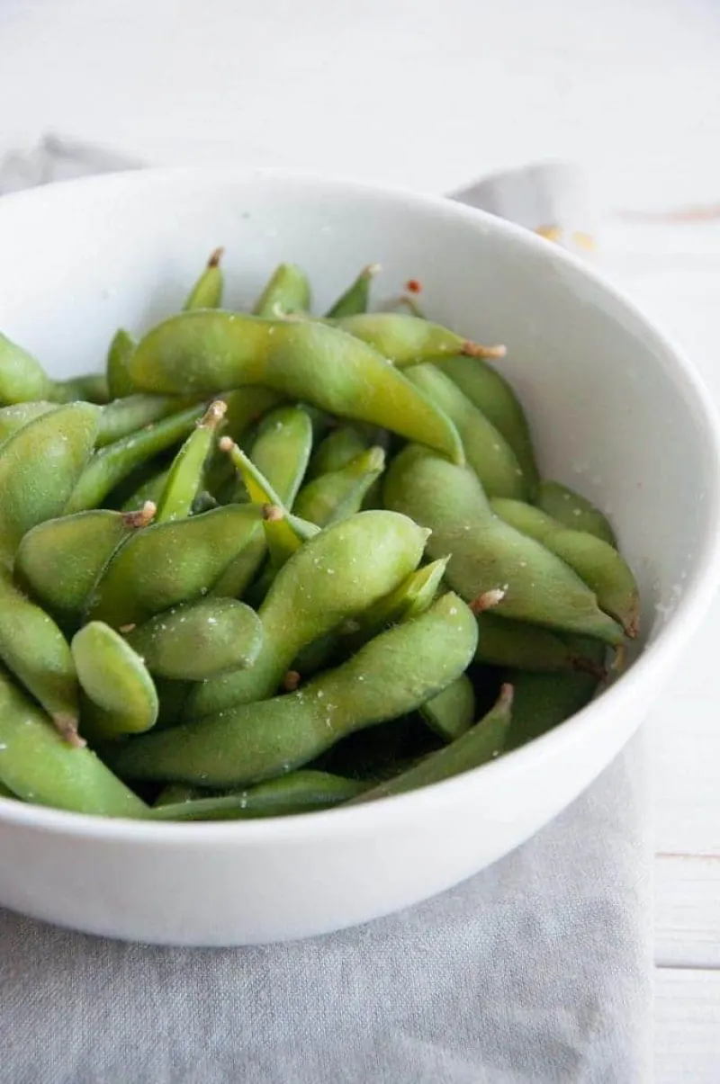 Basic Edamame - Healthy Vegan Snack