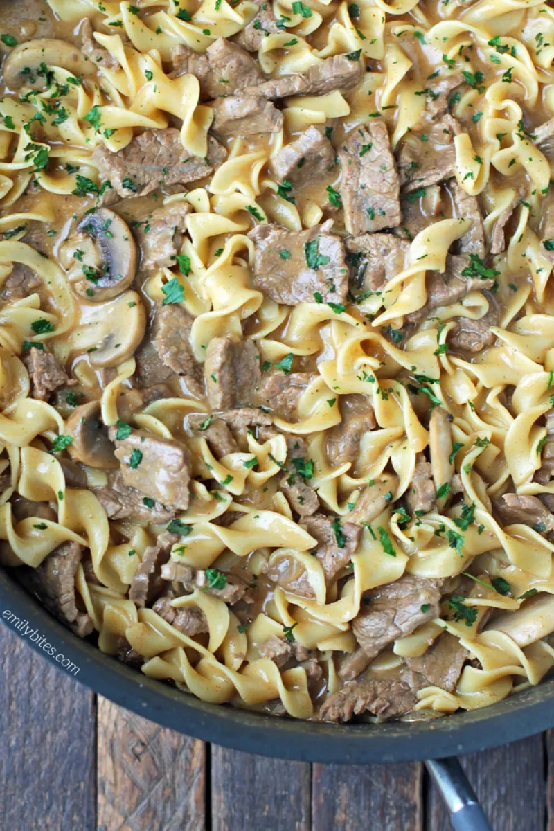 Beef Stroganoff