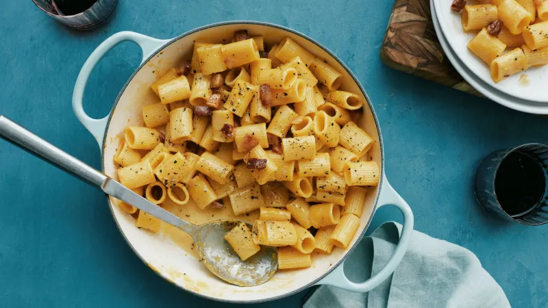 Pasta Carbonara With Pancetta