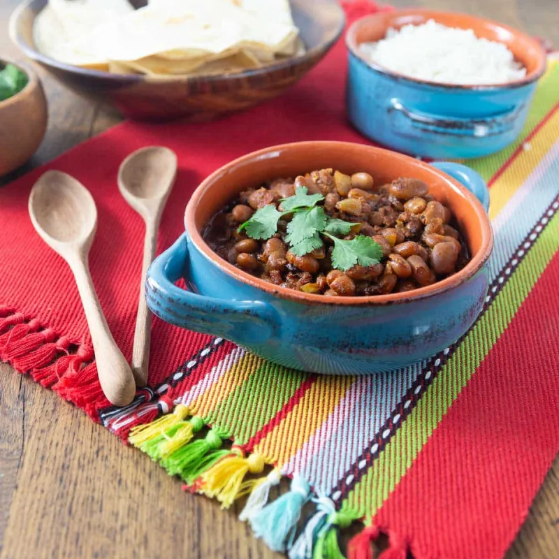 Frijoles Charros - Mexican Beans with Chorizo