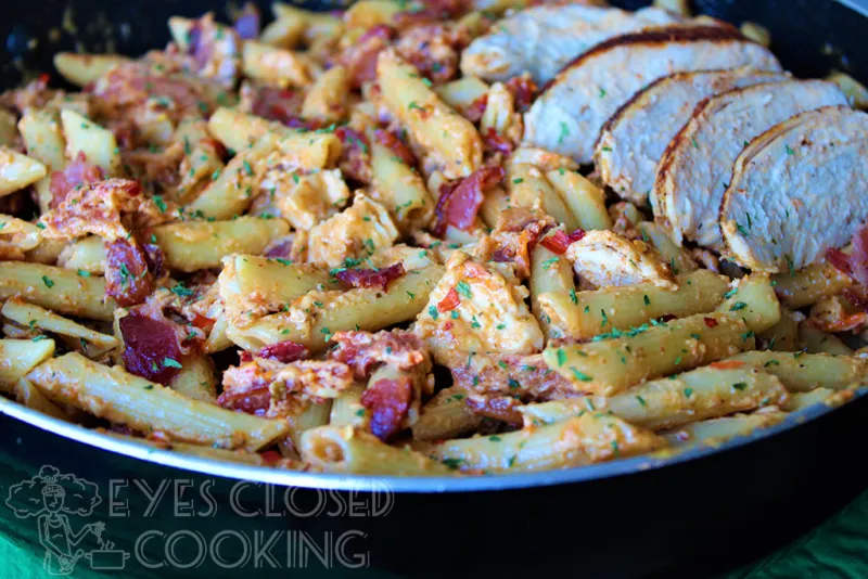 Creamy Chicken & Bacon Pasta Recipe
