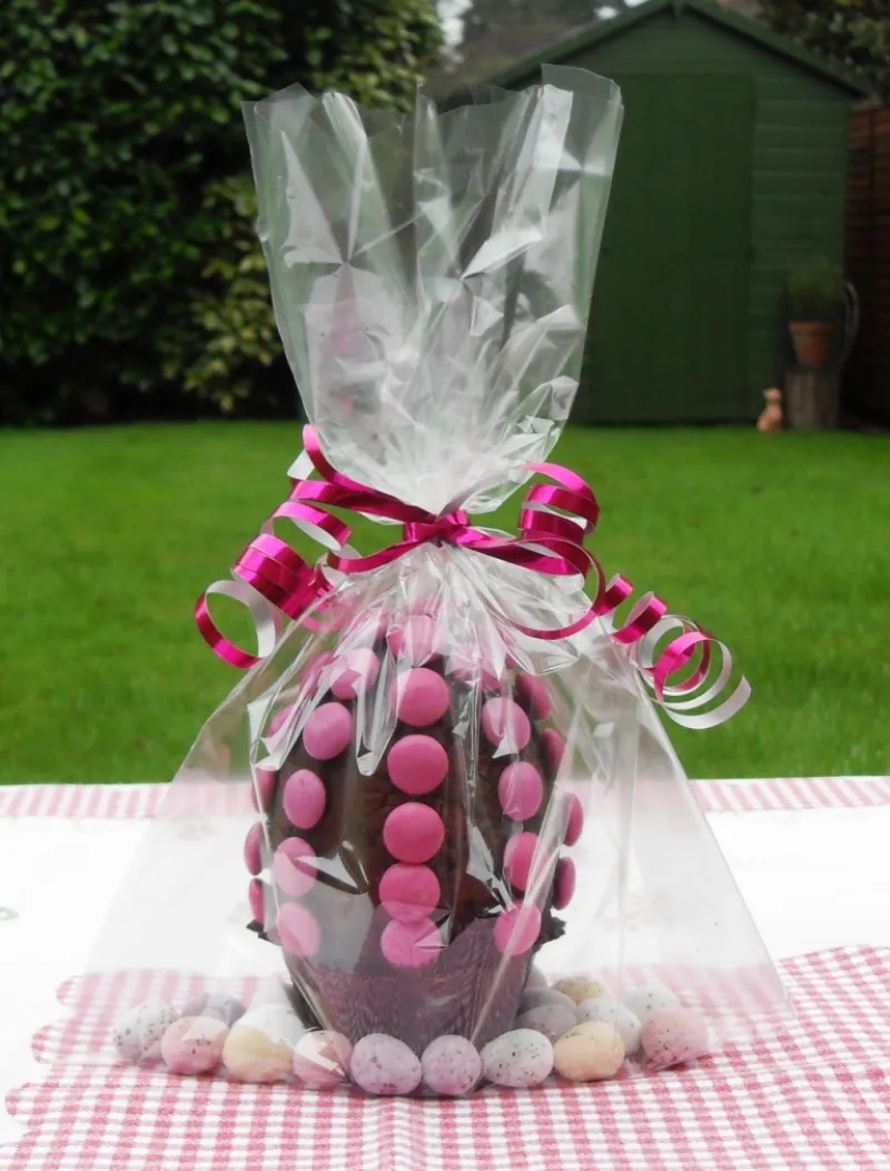 Chocolate filled Easter Egg