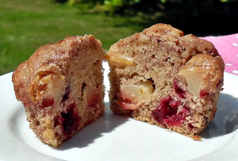 Blackberry, Apple & Speculaas Muffins
