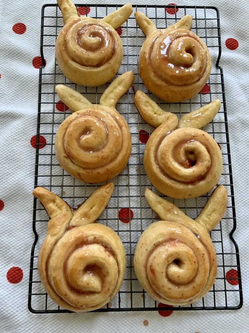 Strawberry Bunny Buns