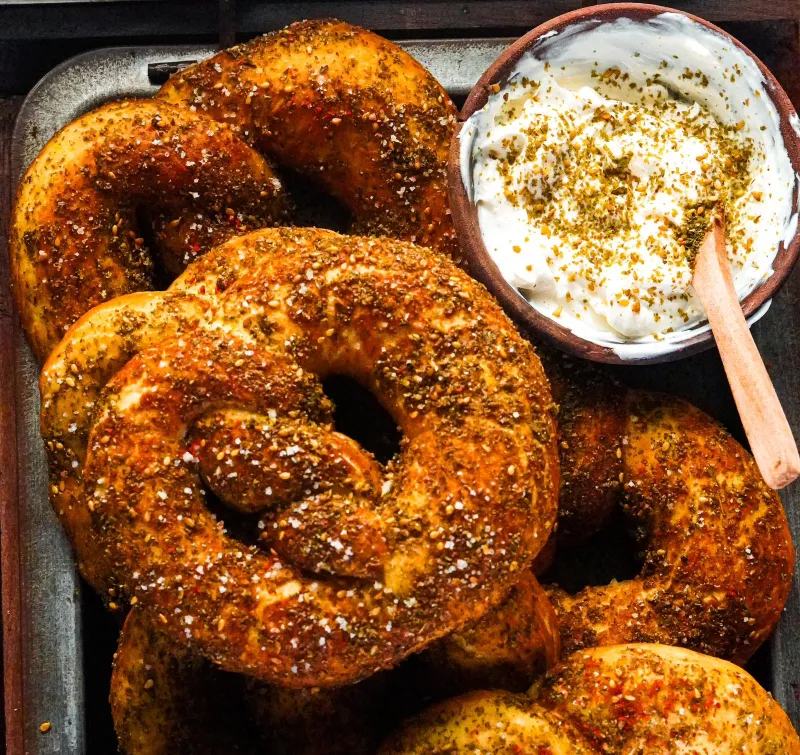 Zaatar Pretzels