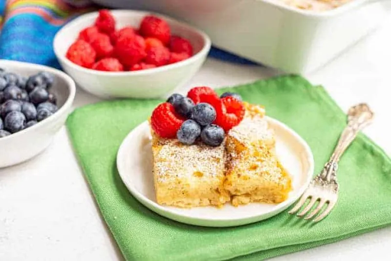 Overnight French toast casserole