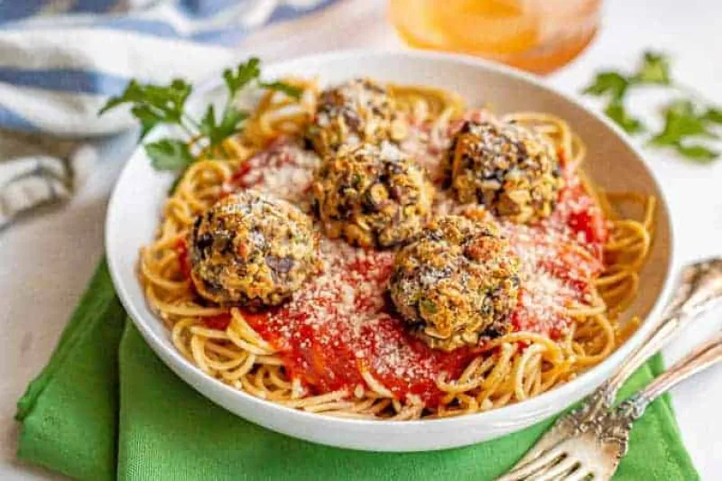 Mushroom meatballs