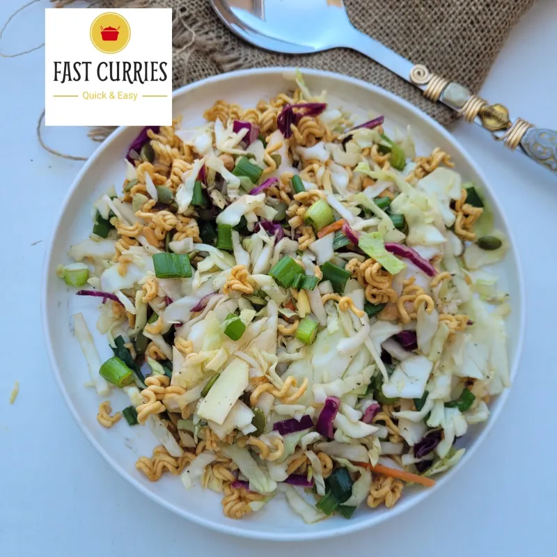 Air Fryer Ramen Salad - Ramen Asian Salad