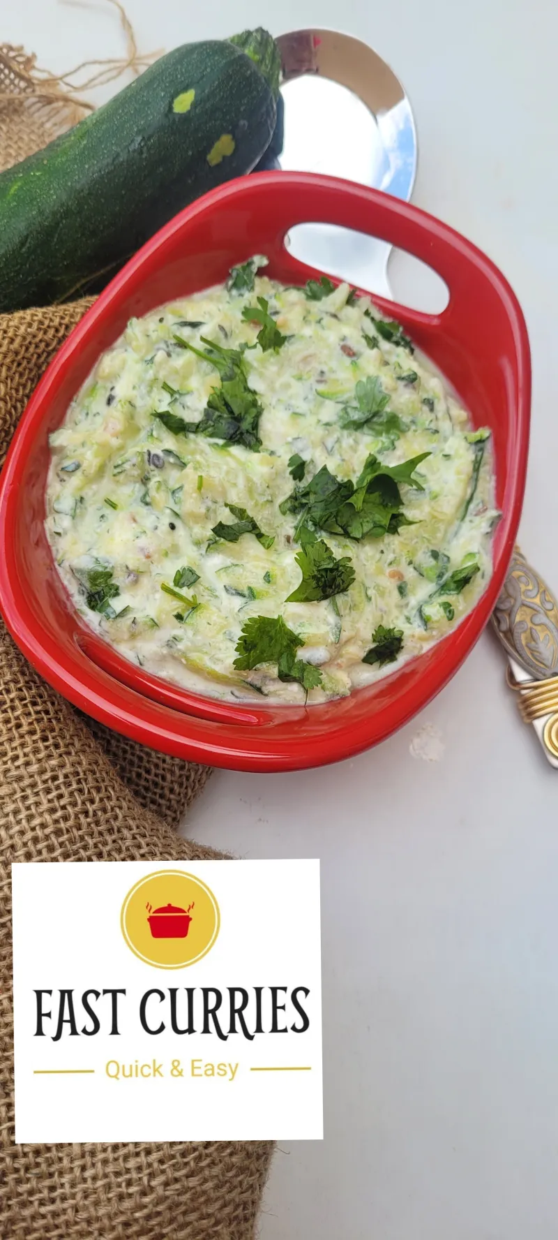 Refreshing Zucchini Raita - Zucchini Dip