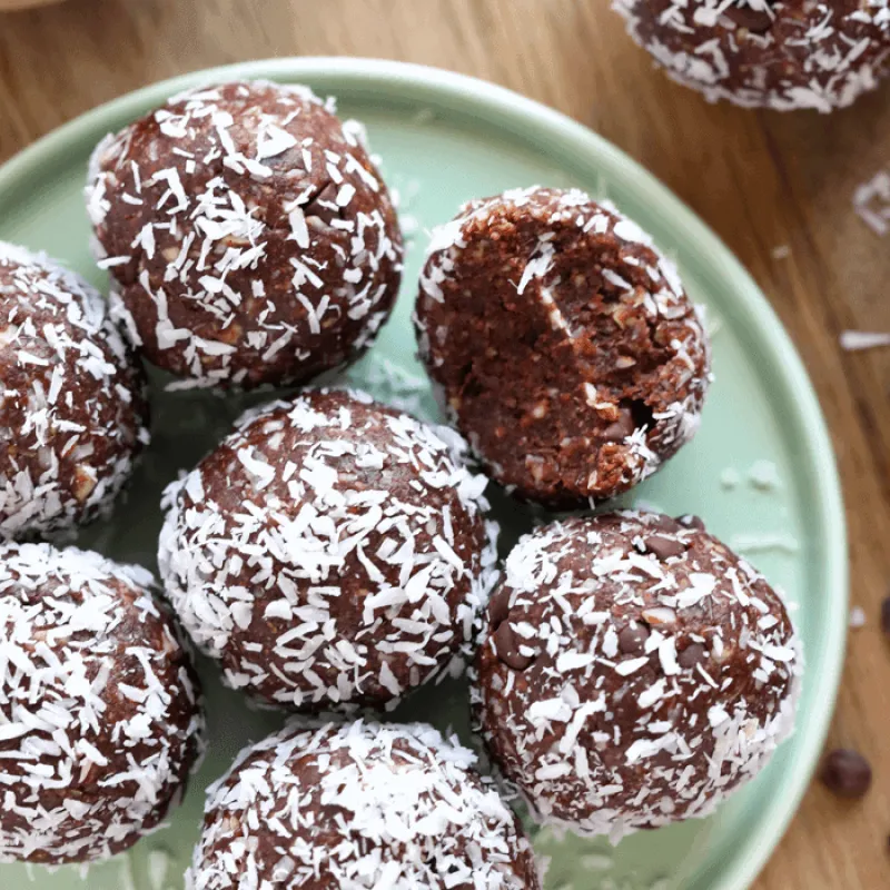 Chocolate Coconut Energy Balls