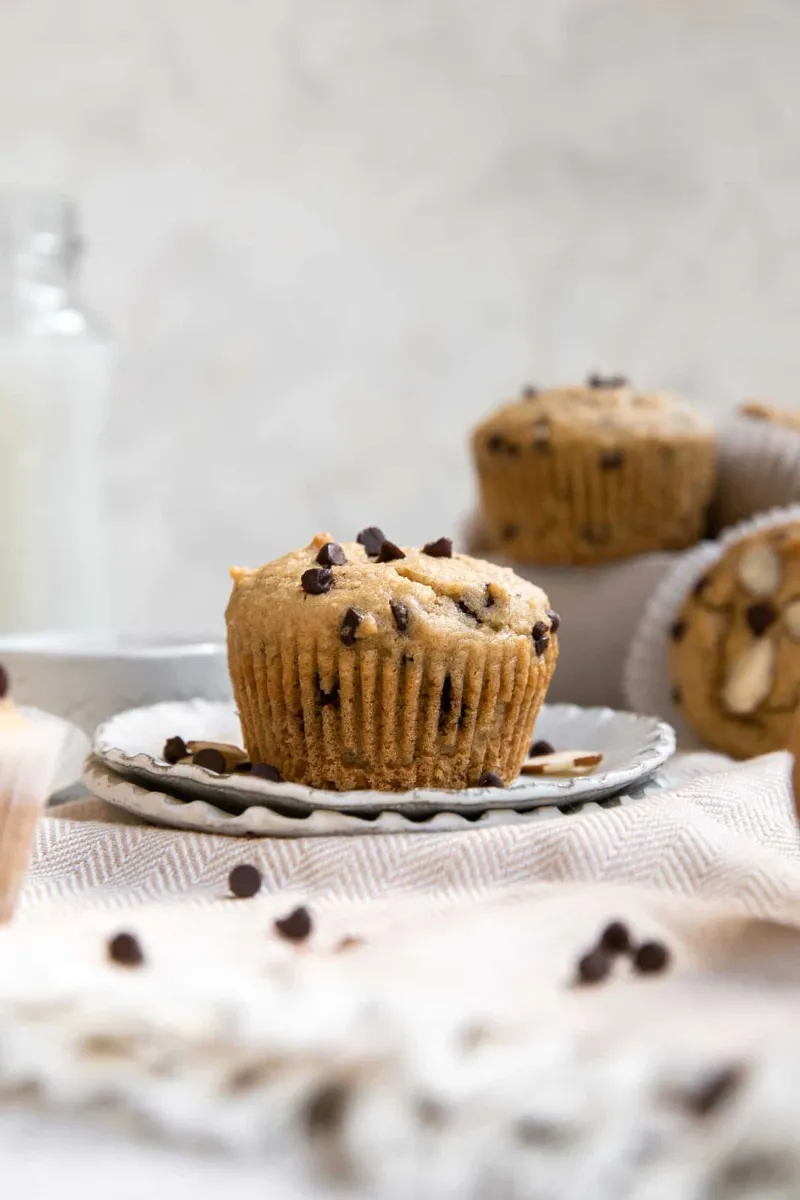 Almond Flour Chocolate Chip Muffins