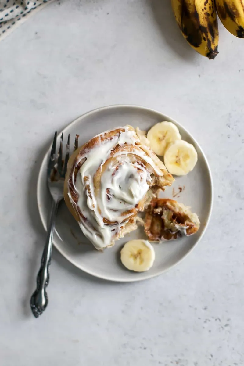 Banana Bread Cinnamon Rolls