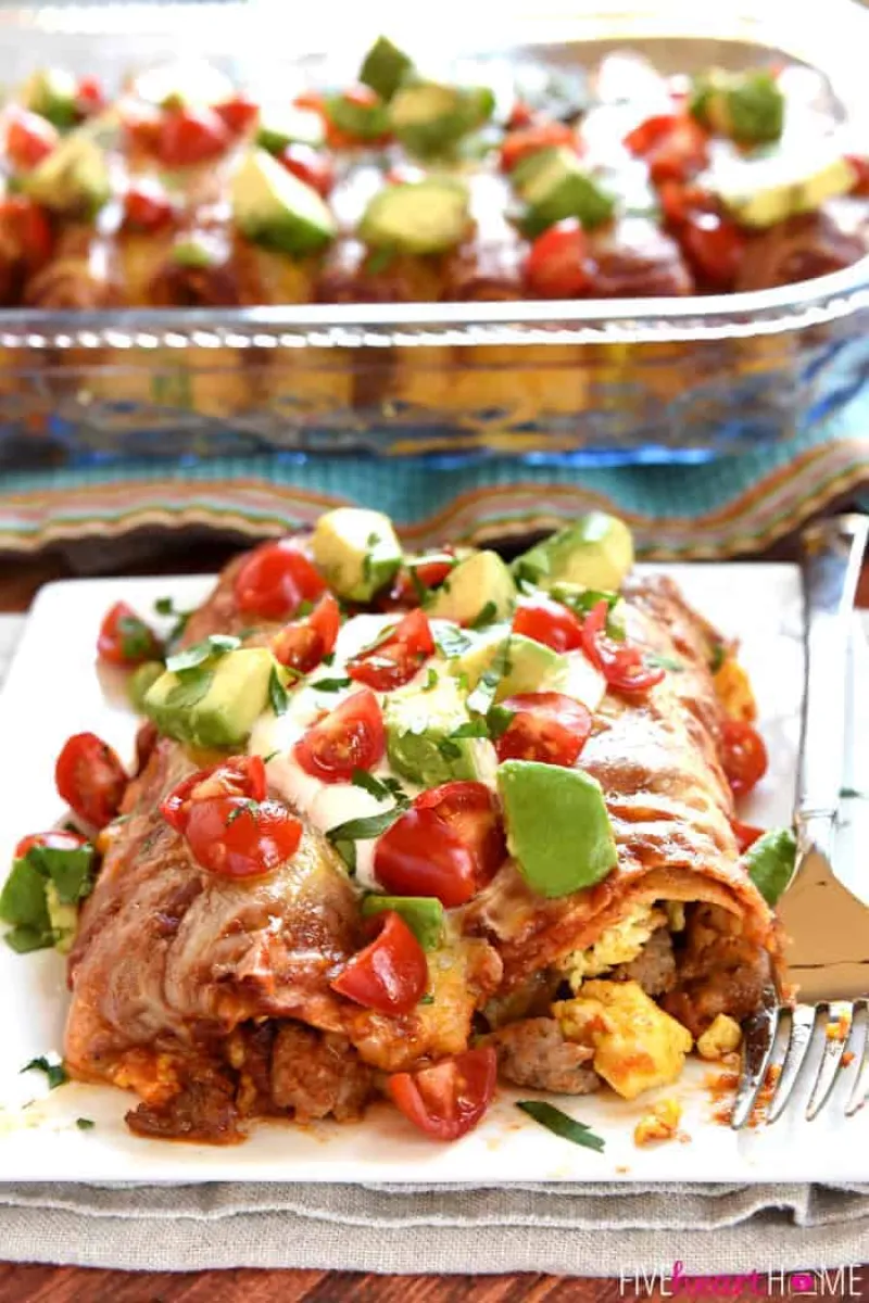 Breakfast Enchiladas