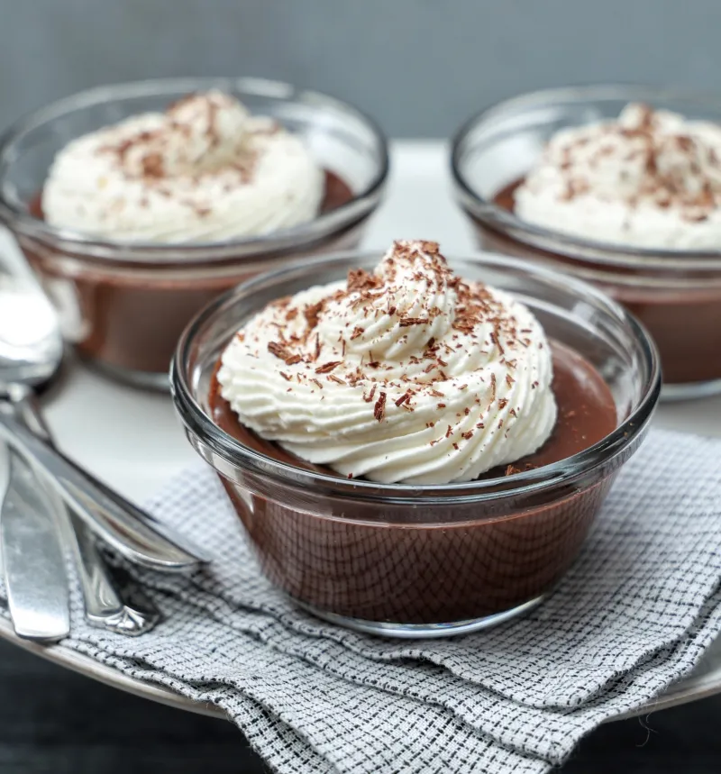 Dark Chocolate Pudding