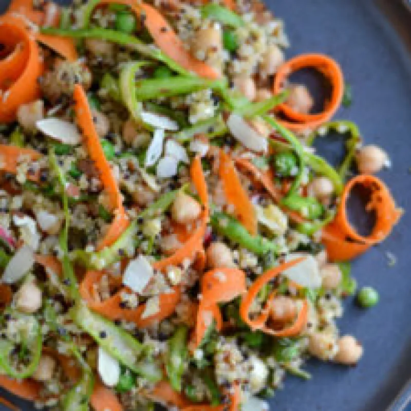 Springtime Vegetable Quinoa Salad