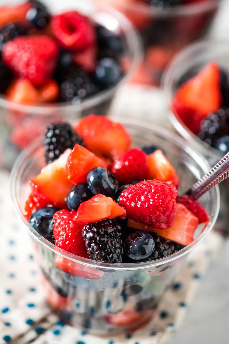Mixed Berry Fruit Cups