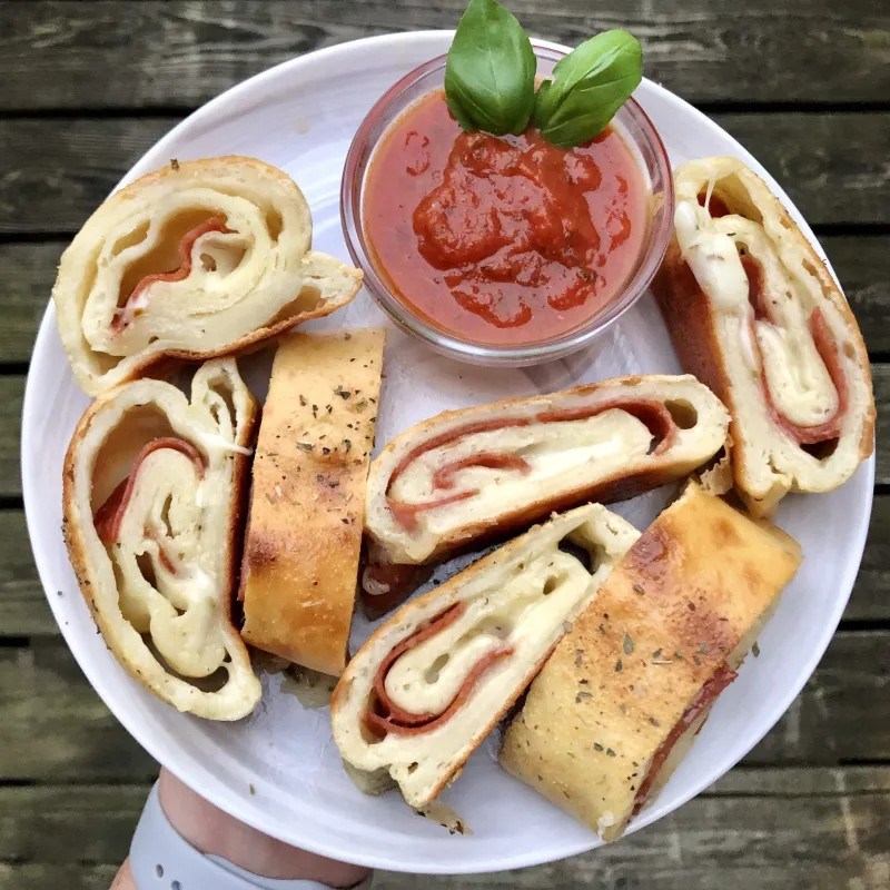Healthier Stromboli
