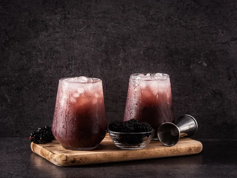 Acai Berry Pisco Sour