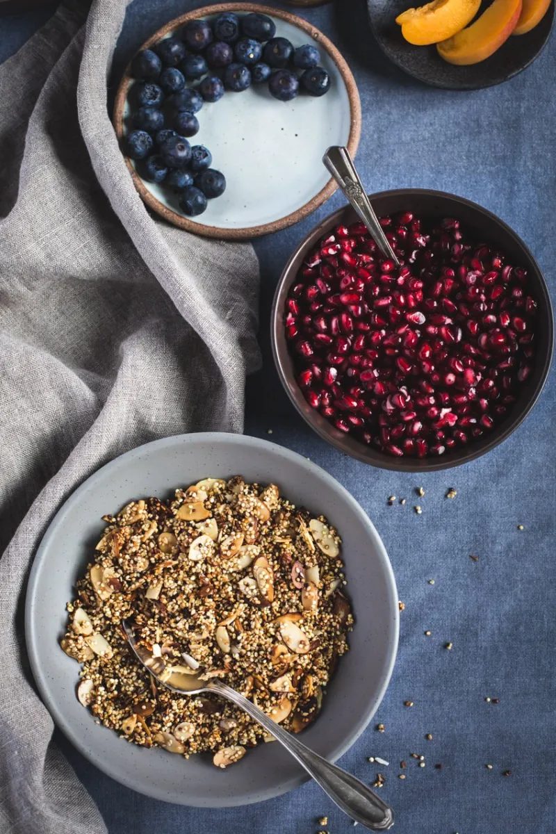 Quinoa Crunch {Vegan + GF}