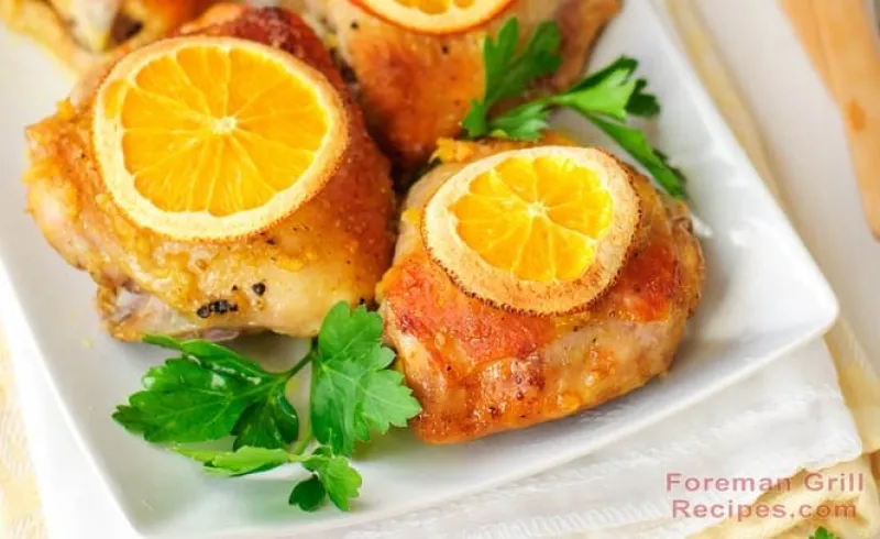 Easy Grilled Orange Chicken Recipe