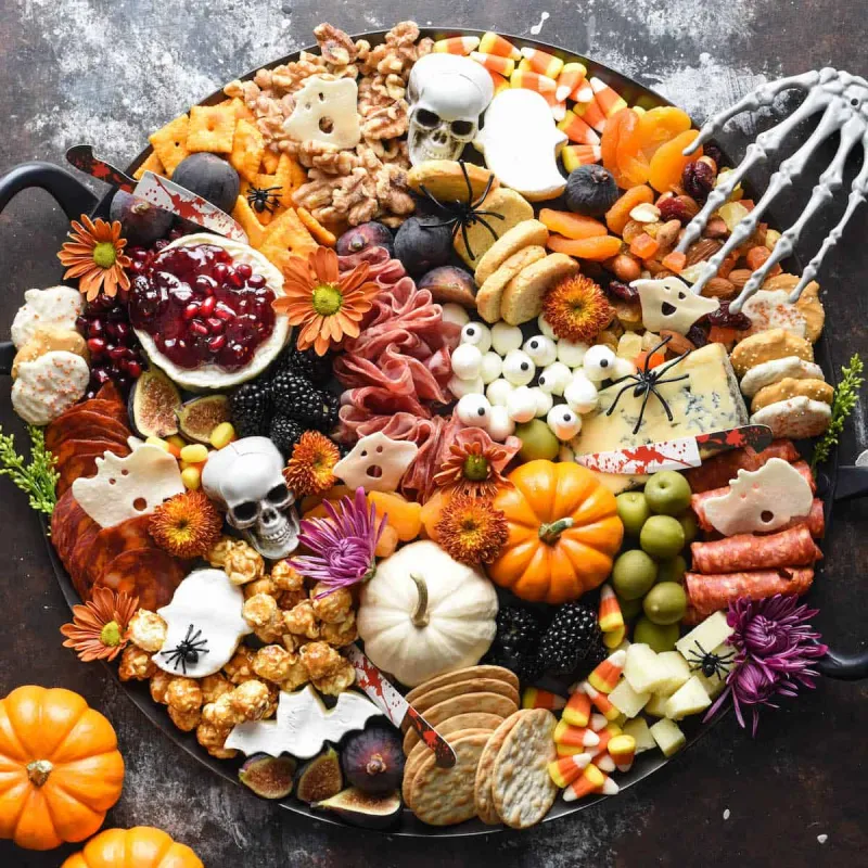 Halloween Cheese Board