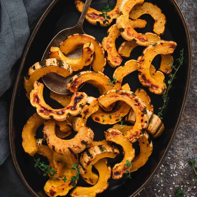 Roasted Delicata Squash Recipe