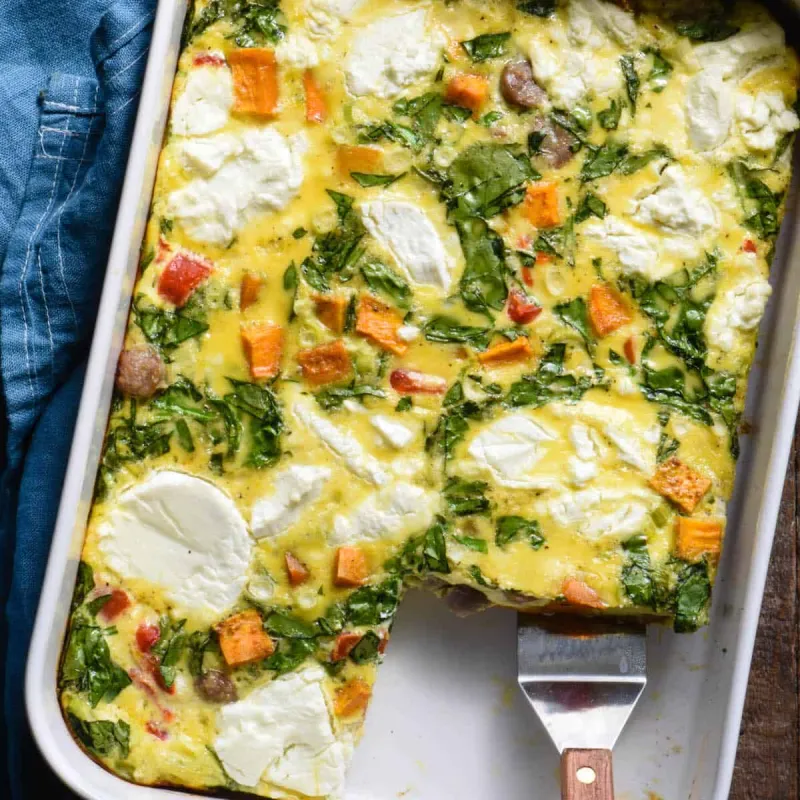 Sweet Potato Breakfast Casserole