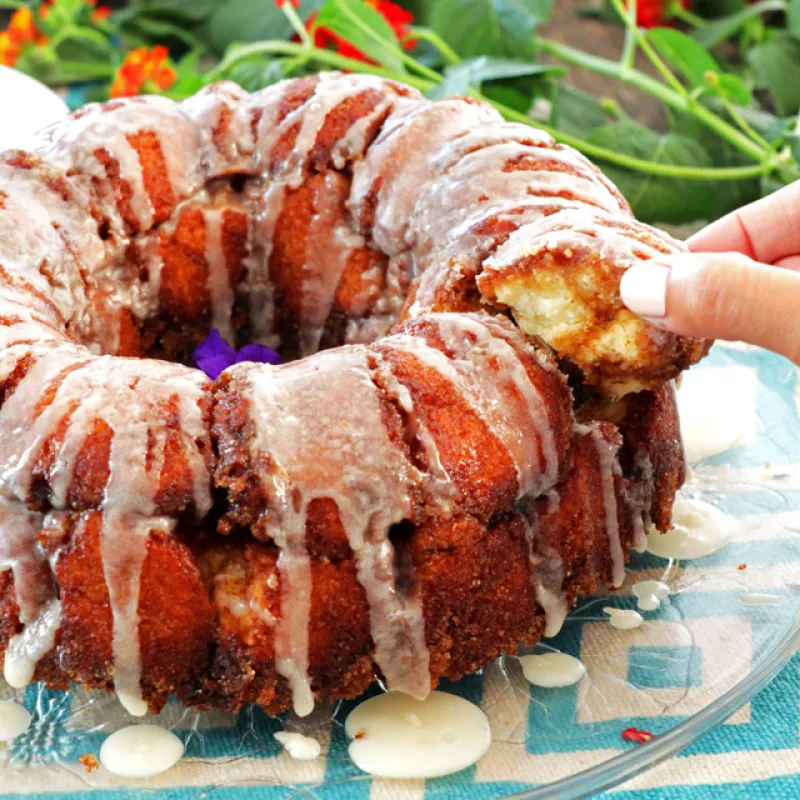 Cinnamon Monkey Bread from Scratch