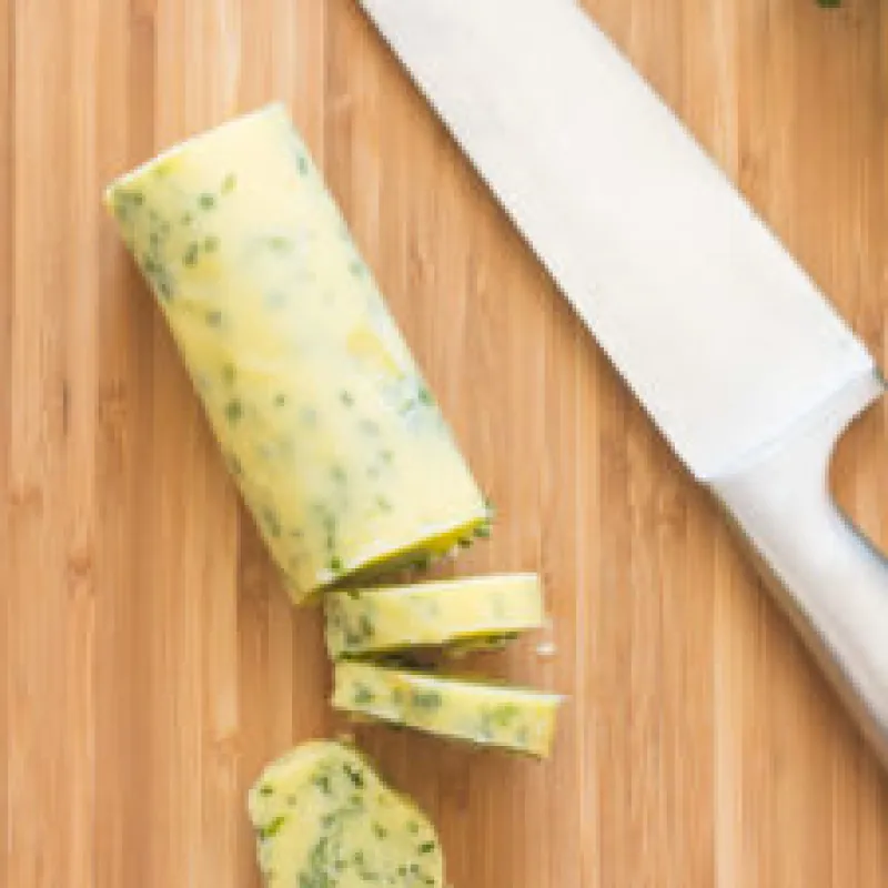 Low Fodmap Chive Butter