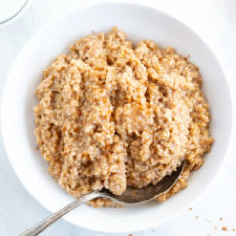 Instant Pot Low FODMAP Steel Cut Oats with Maple and Cinnamon
