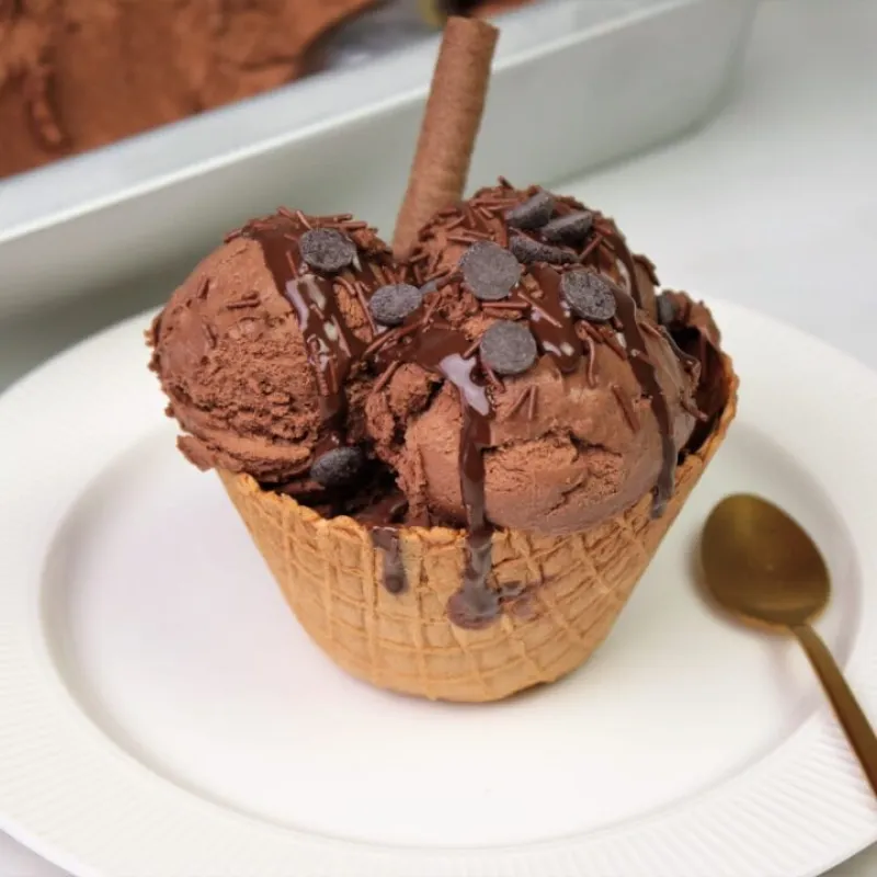 Chocolate Ice Cream (70%) Dark chocolate